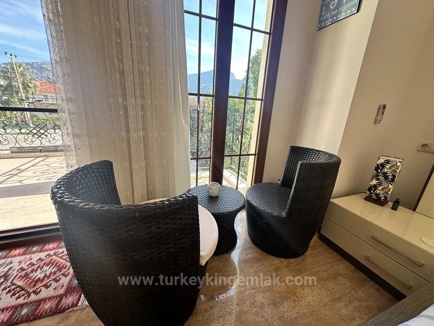 Metinler, Villa Mit Vier Schlafzimmern In Dalyan – Wo Komfort, Licht Und Die Ruhe Der Berge Aufeinandertreffen