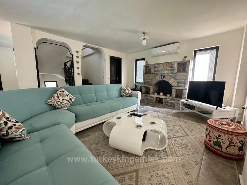 Elegante Villa Mit Privatem Pool Und Großem Garten In Dalyan Gülpınar