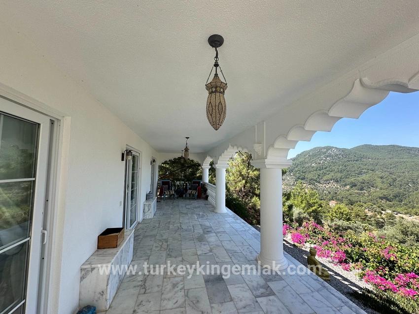 7+1-Zimmer Vip villa Zu verkaufen in Gökbel Bz. Ortaca - 5.035 m²