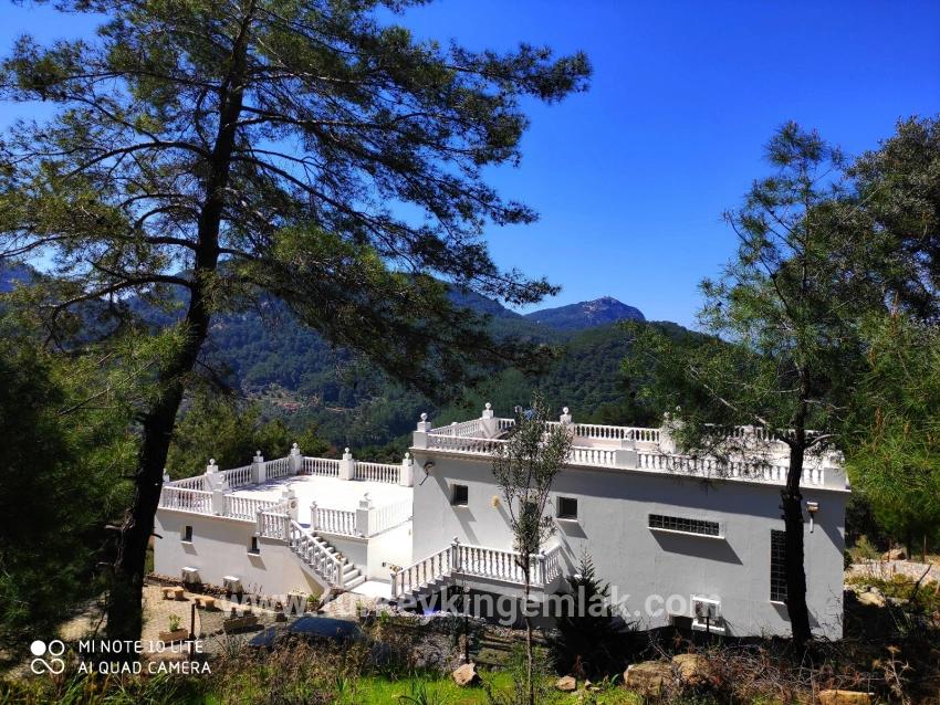 7+1-Zimmer Vip villa Zu verkaufen in Gökbel Bz. Ortaca - 5.035 m²