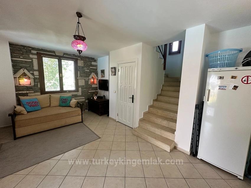 Villa Mit Zwei Schlafzimmern In Einem Charmanten Komplex In Gülpınar, Dalyan.