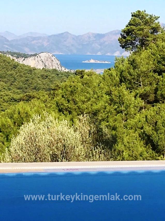 4+1-Zimmer Vip villa Zu verkaufen in Gökbel Bz. Ortaca - 8.000 m²