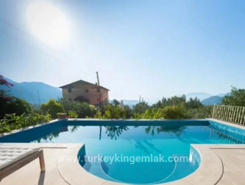 3+1-Zimmer Villa Zu verkaufen in Gökbel Bz. Ortaca - 909 m²