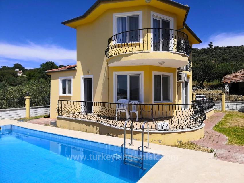 3+1-Zimmer Villa Zu Verkaufen in Şerefler Bz. Dalaman - 362 m²