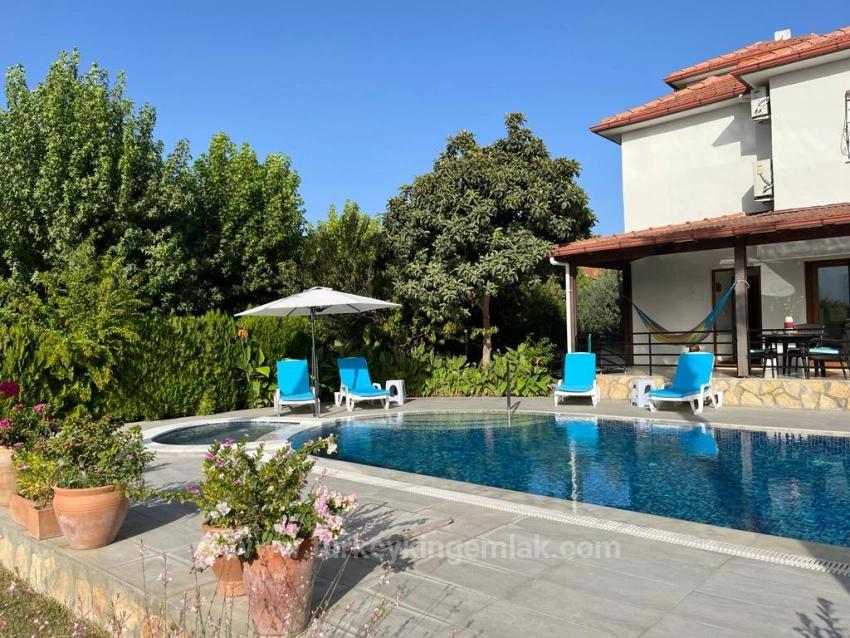 Duplex Zum Verkauf In Dalyan Okçular Auf Einem 1000 M2 Großen Grundstück