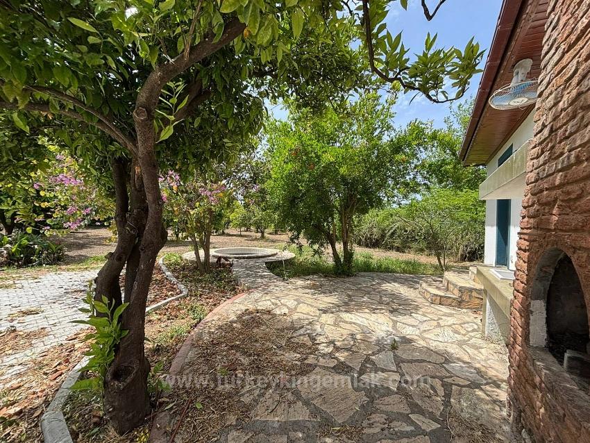 Detached House For Rent In Dalyan Eskiköy.