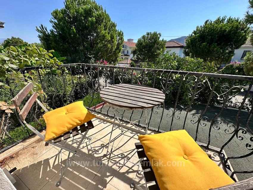 Semi-Detached Villa With Shared Pool In Dalyan Osmanağalar District