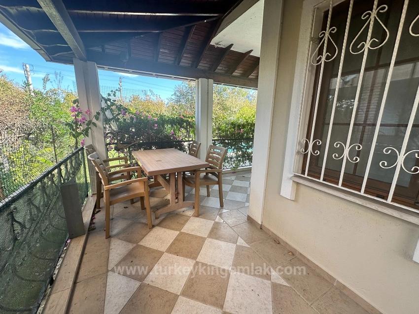 Ground Floor Flat For Rent In Dalyan Center