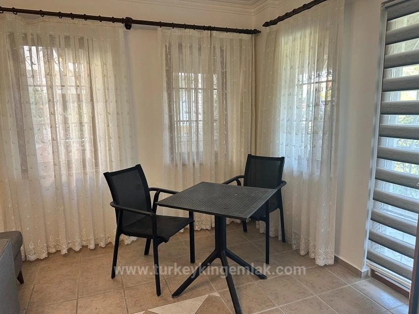 Ground Floor Flat For Rent In Dalyan Center