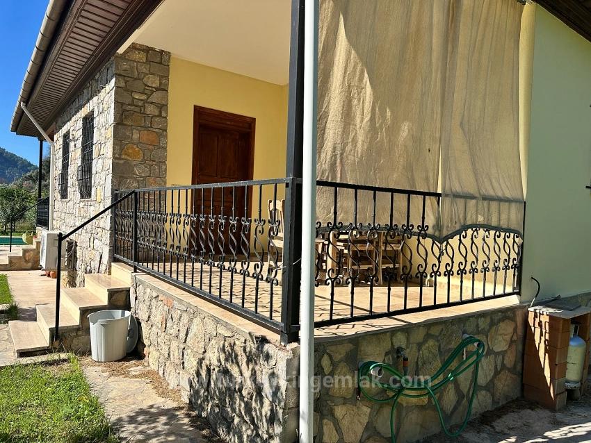 3+1 Traditional Bungalow With Private Pool And Montenegro View – Long Term Rental