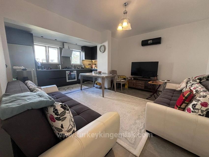 A 2-Bedroom Apartment With A Warm Home In The Center Of Dalyan.