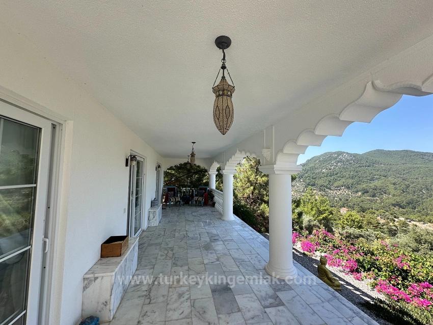 7+1 Bedroom Vip villa For sale in Gökbel Nbh. Ortaca - 5.035 m²