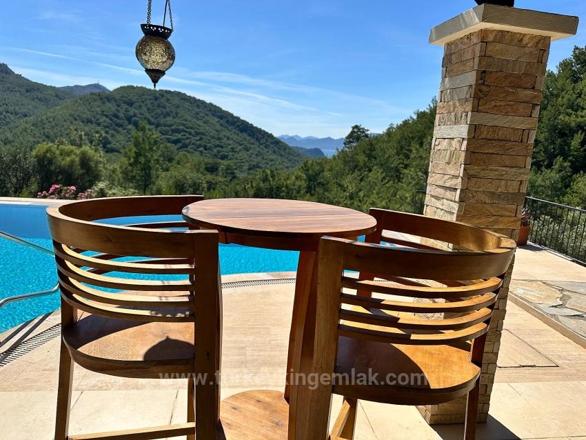 4+1 Bedroom Vip villa For sale in Gökbel Nbh. Ortaca - 8.000 m²
