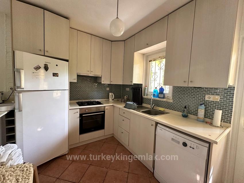 Duplex Villa For Sale In A Quiet And Peaceful Complex In The Center Of Dalyan.