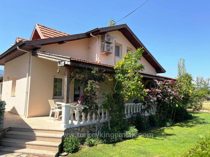 3+1 Bedroom Detached House For Sale in Dalyan Nbh. Ortaca - 3.581 m²
