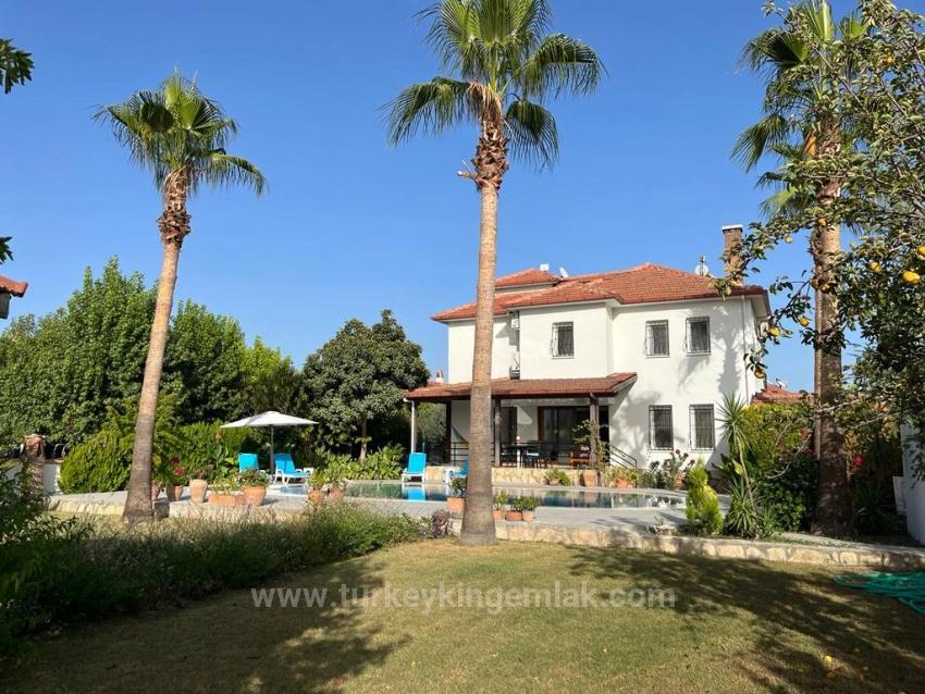Duplex For Sale In Dalyan Okçular On A 1000 M2 Plot