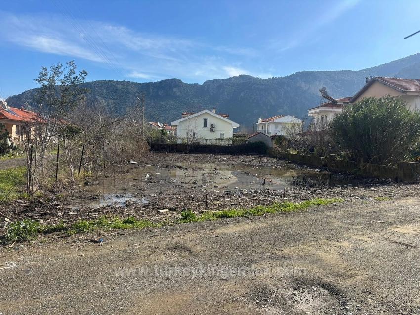 Corner Plot With Residential Zone For Sale In Muğla Dalyan Arıkbaşı