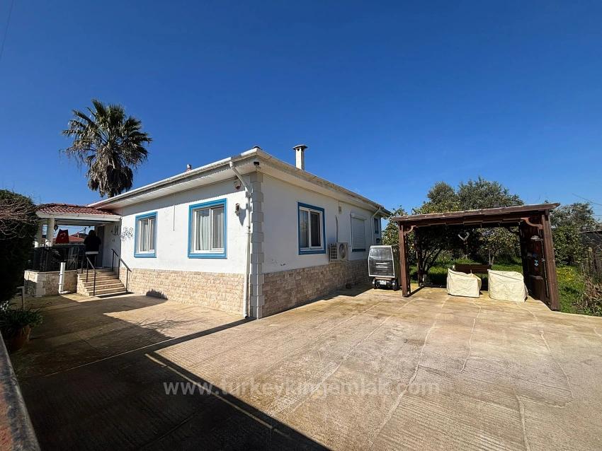 Bungalow For Sale In Okçular With A 459 M² Garden!