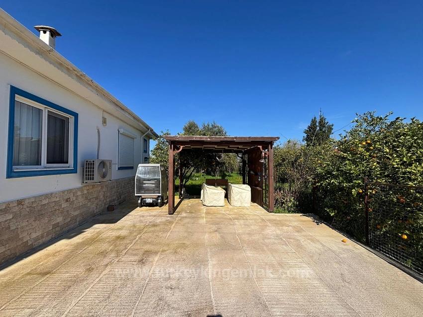 Bungalow For Sale In Okçular With A 459 M² Garden!