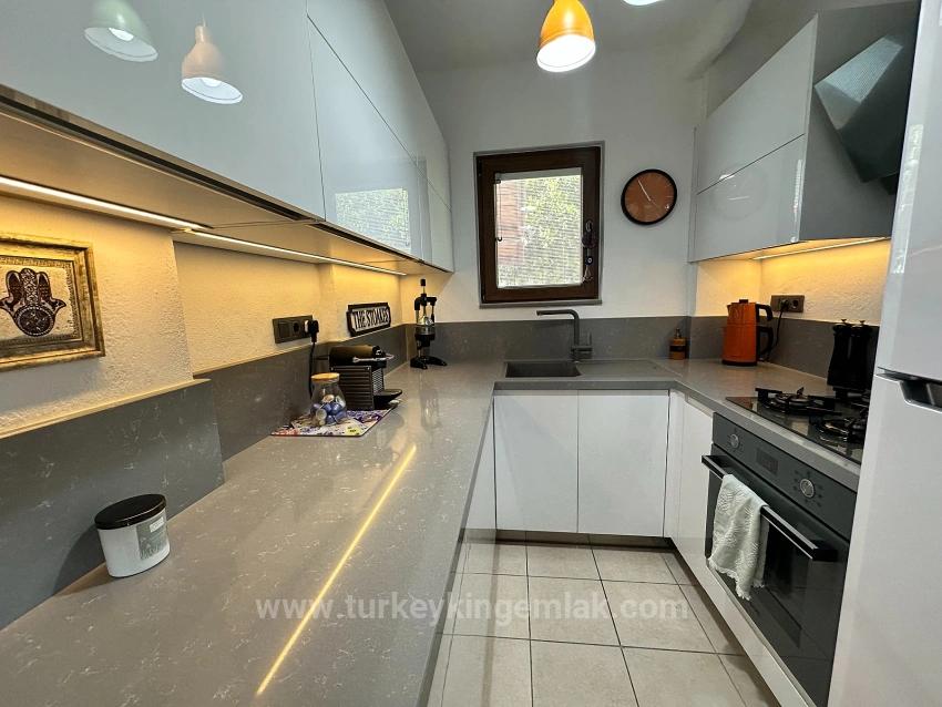 Dalyan Osmanağalar Bölgesinin 'De, Ortak Havuzlu Yarı Müstakil Dubleks Villa