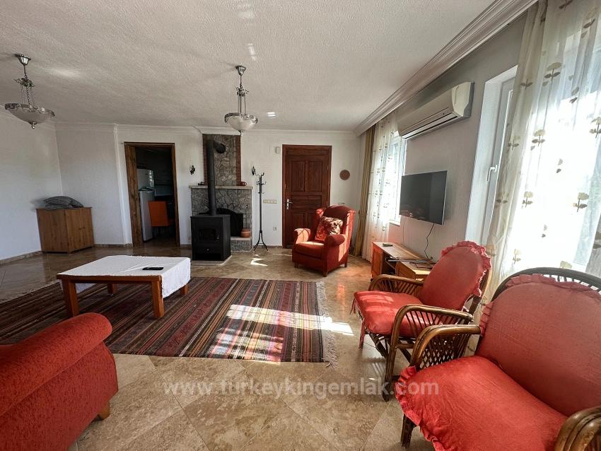 Karadağ Manzaralı, Özel Havuzlu 3+1 Geleneksel Bungalov – Uzun Dönem Kiralık