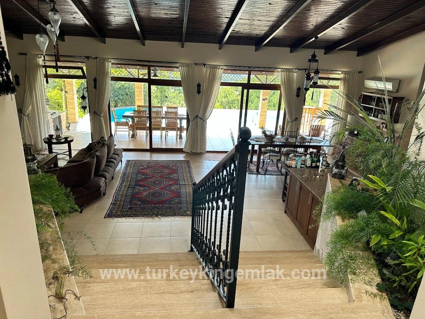 Ortaca Gökbel Mah. Satılık 4+1 Vip villa - 8.000 m²