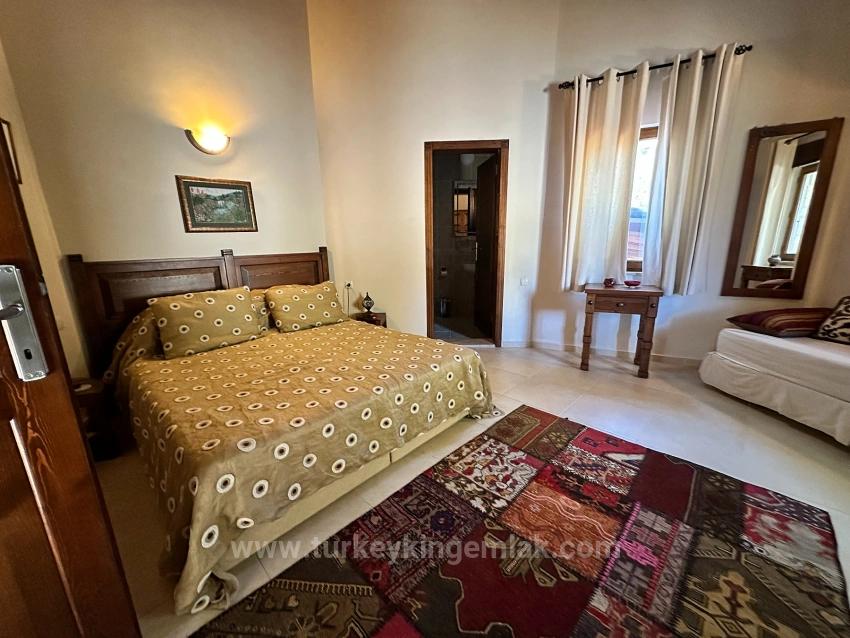 Dalyan Gökbel De Deniz Manzaralı Müstakil Villa