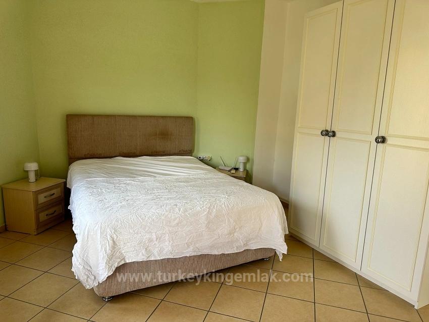 Dalyan Merkezde Sakin Ve Huzurlu Bir Sitede Satılık Dubleks Villa