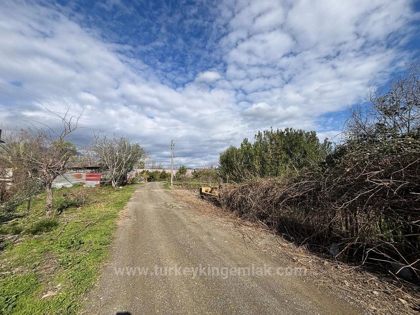 Muğla Dalyan Arıkbaşı’nda Satılık Konut İmarlı Köşe Parsel