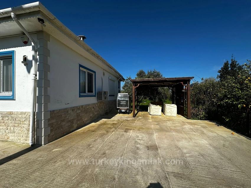 Ortaca Okçular’da 459 M² Bahçe İçinde, Satılık Özel Bungalow!