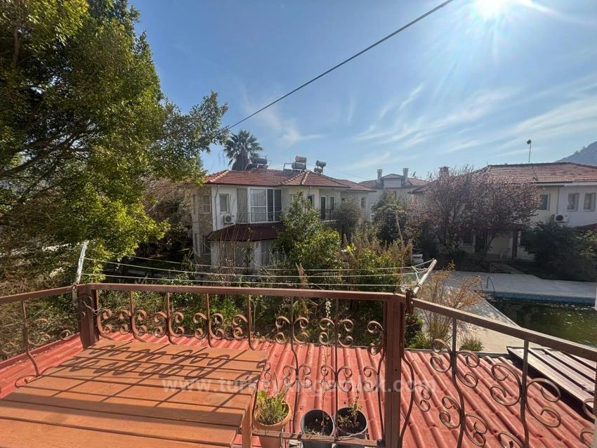 Dalyan Merkezde Site İçersinde Havuzlu Kiralık Daire