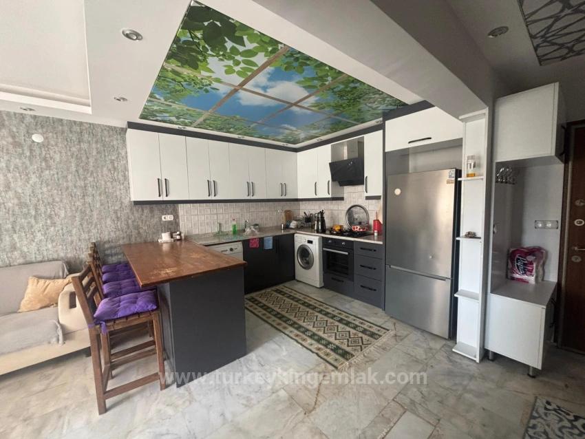 Dalyan Merkezde Site İçersinde Havuzlu Kiralık Daire