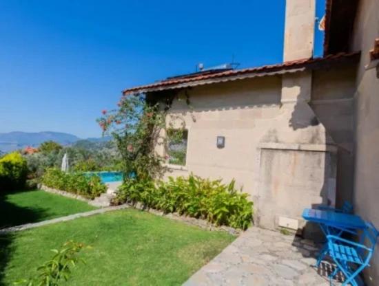 Dalyan Gökbel 'de İztuzu Plajı Manzaralı Satılık Villa