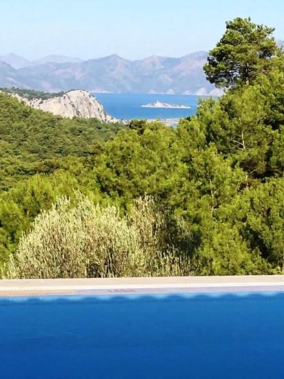 Dalyan Gökbel De Deniz Manzaralı Müstakil Villa
